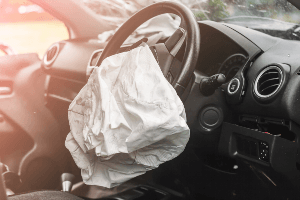 deployed airbag