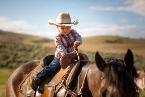 boy on horseback