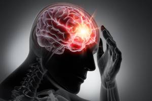 3d brain graphic