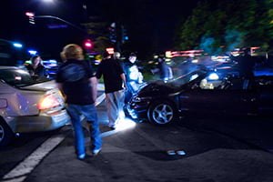 group of teenage drivers