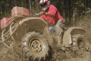 ATV in mud