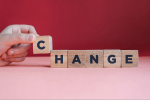 change in blocks