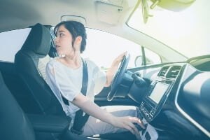 driver reversing