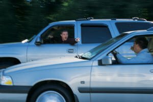 driver yelling at another driver