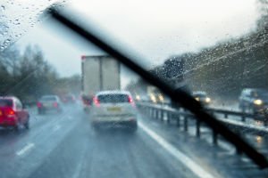 driving in the rain
