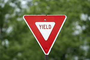 yield street sign
