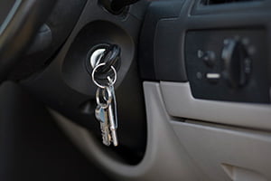 car ignition with keys