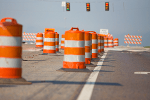 road cones