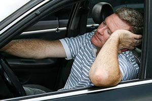 sleeping driver