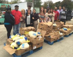donating turkeys