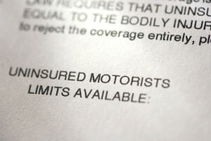 uninsured motorist text