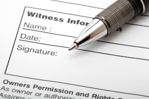 witness document