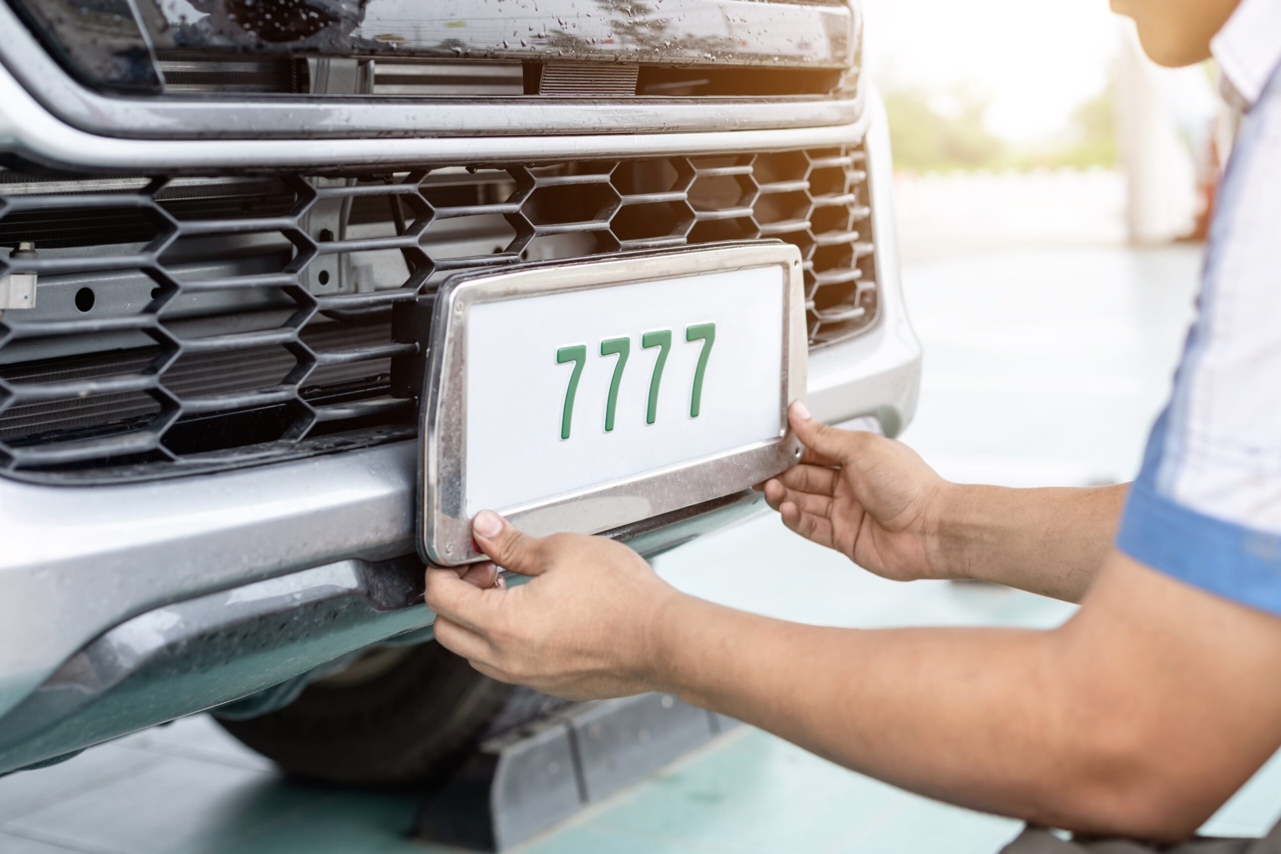 The importance of front license plates